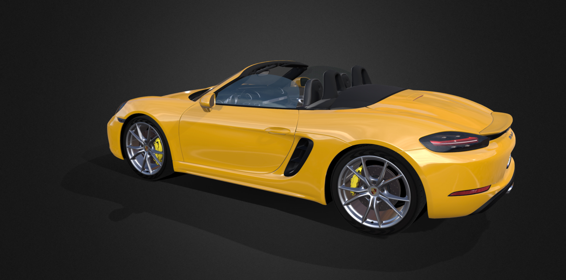 3D Model by Paul Safko | Porsche Boxster 718