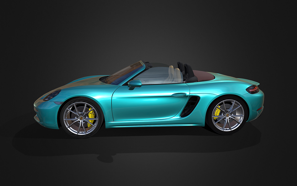 3D Model | Porsche Boxster 718