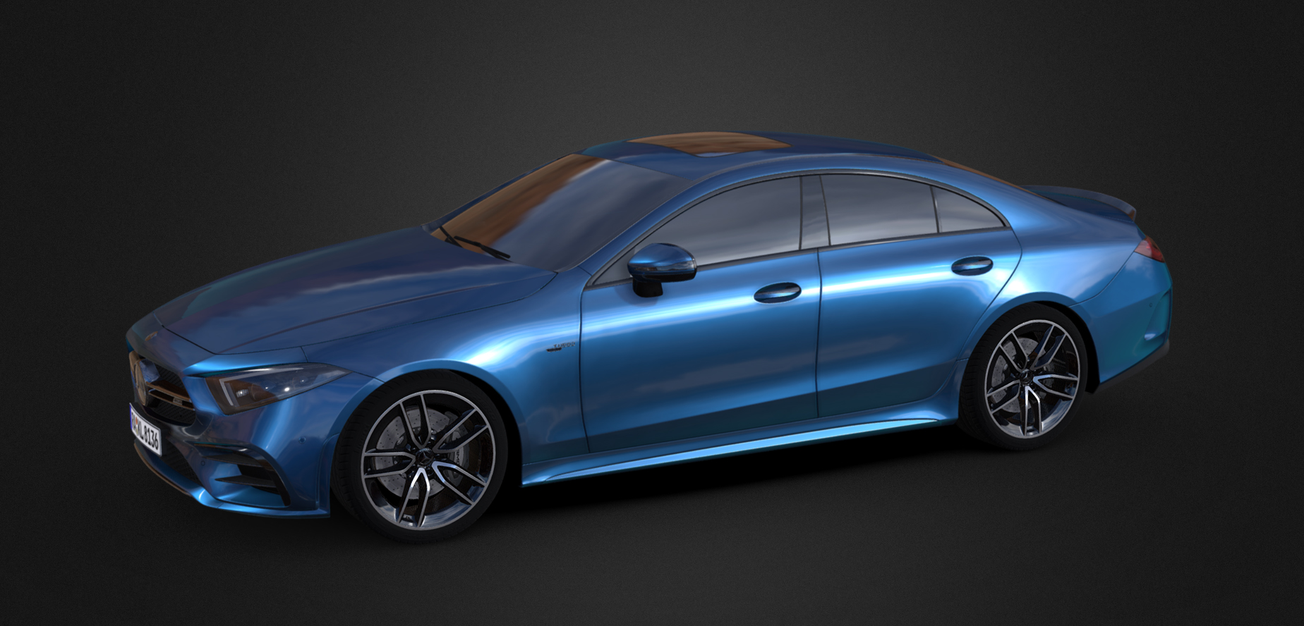 3D Model by Paul Safko | MERCEDES-BENZ AMG CLS 53 4MATIC+