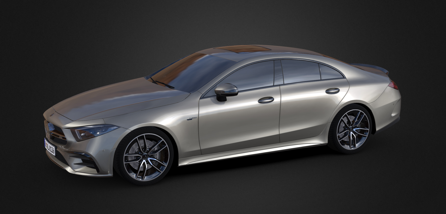 3D Model by Paul Safko | MERCEDES-BENZ AMG CLS 53 4MATIC+
